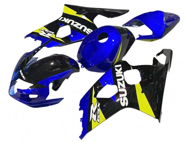Carenados Moto Suzuki GSXR 600 / GSXR 750 2004-2005 - Azul Amarillo Negro Baratos