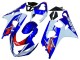 Carenado Moto Suzuki GSXR 600 / GSXR 750 2004-2005 - Blanco Azul Rojo Baratos