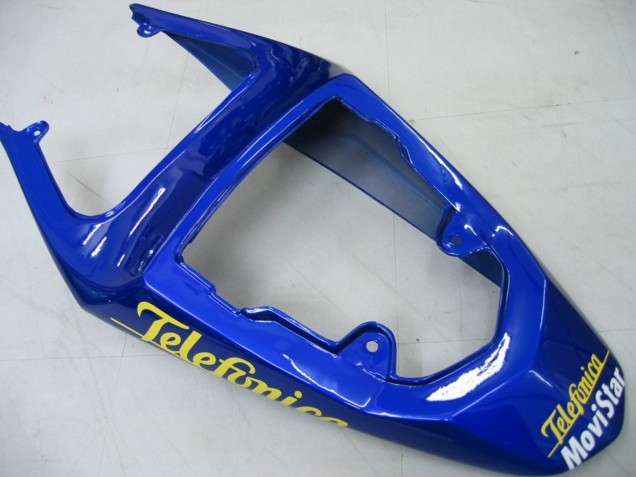 Carenados Moto Suzuki GSXR 600 / GSXR 750 2004-2005 - Azul Blanco Amarillo Verde Telefumica Motul MoviStar Baratos