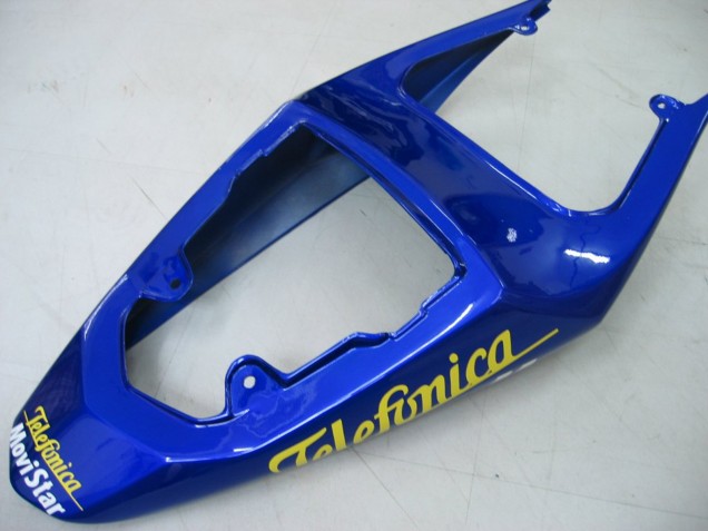 Carenados Moto Suzuki GSXR 600 / GSXR 750 2004-2005 - Azul Blanco Amarillo Verde Telefumica Motul MoviStar Baratos