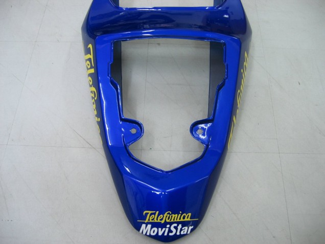 Carenados Moto Suzuki GSXR 600 / GSXR 750 2004-2005 - Azul Blanco Amarillo Verde Telefumica Motul MoviStar Baratos