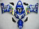 Carenados Moto Suzuki GSXR 600 / GSXR 750 2004-2005 - Azul Blanco Amarillo Verde Telefumica Motul MoviStar Baratos