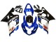Carenados Moto Suzuki GSXR 600 / GSXR 750 2004-2005 - Azul Blanco Negro Baratos