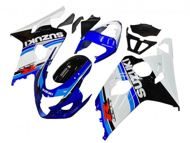 Carenado Moto Suzuki GSXR 600 / GSXR 750 2004-2005 - Blanco Azul Negro Rojo Baratos