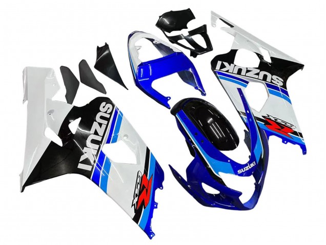 Carenado Moto Suzuki GSXR 600 / GSXR 750 2004-2005 - Blanco Azul Negro Rojo Baratos