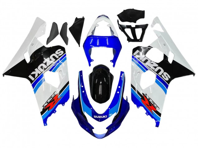 Carenado Moto Suzuki GSXR 600 / GSXR 750 2004-2005 - Blanco Azul Negro Rojo Baratos