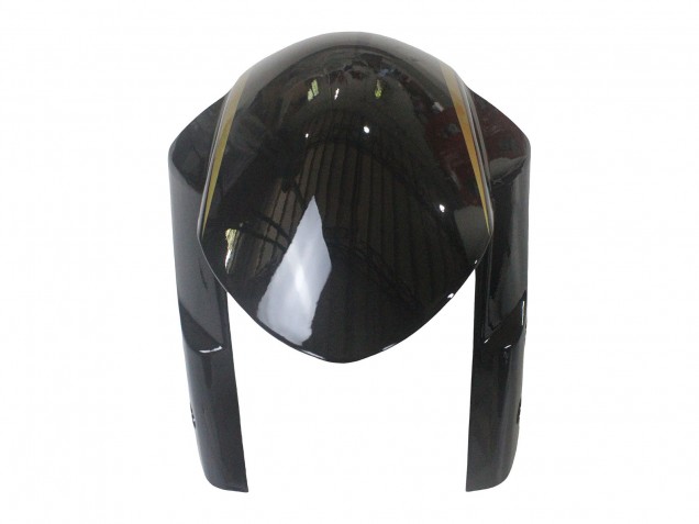 Carenados Moto Suzuki GSXR 600 / GSXR 750 2006-2007 - Negro Brillante Oro Raya Baratos