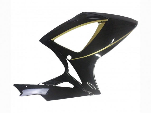 Carenados Moto Suzuki GSXR 600 / GSXR 750 2006-2007 - Negro Brillante Oro Raya Baratos