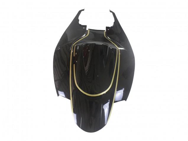 Carenados Moto Suzuki GSXR 600 / GSXR 750 2006-2007 - Negro Brillante Oro Raya Baratos