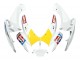Carenados Moto Suzuki GSXR 600 / GSXR 750 2006-2007 - Blanco Rojo Amarillo Motul Baratos