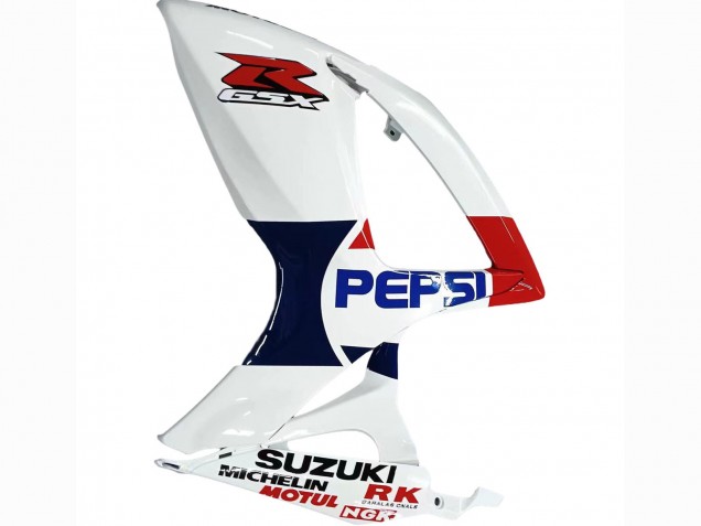 Carenados Moto Suzuki GSXR 600 / GSXR 750 2006-2007 - Blanco Rojo Amarillo Motul Baratos