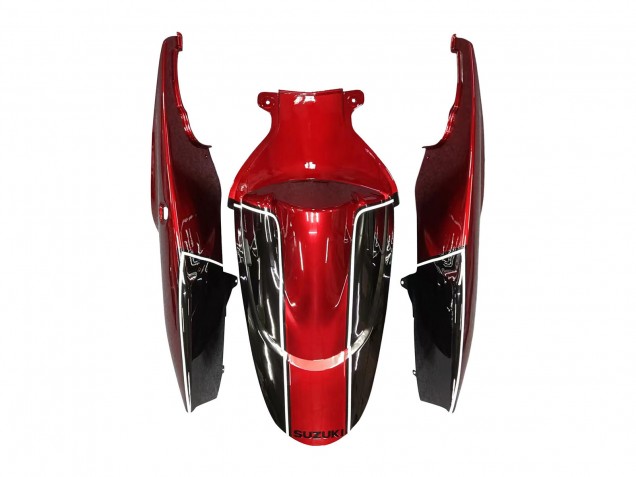 Carenados Moto Suzuki GSXR 600 / GSXR 750 2006-2007 - Rojo Negro Baratos