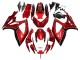 Carenados Moto Suzuki GSXR 600 / GSXR 750 2006-2007 - Rojo Negro Baratos