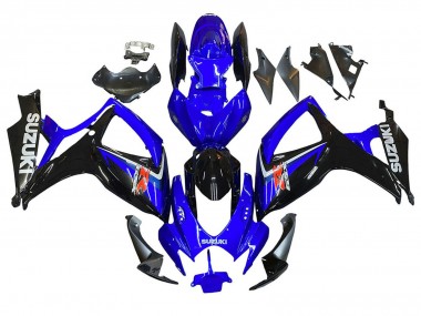 Carenados Moto Suzuki GSXR 600 / GSXR 750 2006-2007 - Azul Negro Rojo Baratos