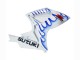 Carenados Moto Suzuki GSXR 600 / GSXR 750 2006-2007 - Blanco Azul Llama Baratos