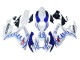 Carenados Moto Suzuki GSXR 600 / GSXR 750 2006-2007 - Blanco Azul Llama Baratos
