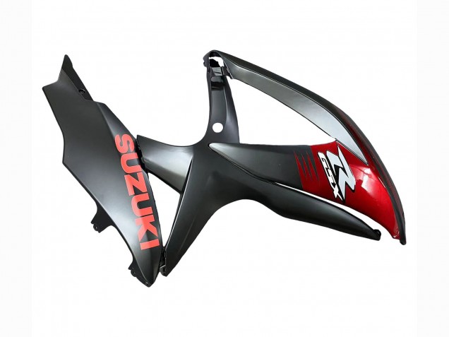 Carenados Moto Suzuki GSXR 600 / GSXR 750 2008-2010 - Negro Mate Rojo Baratos