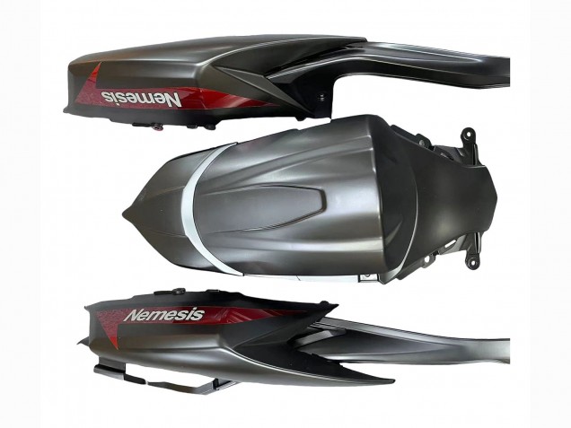 Carenados Moto Suzuki GSXR 600 / GSXR 750 2008-2010 - Negro Mate Rojo Baratos
