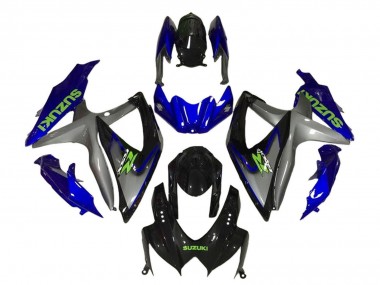 Carenados Moto Suzuki GSXR 600 / GSXR 750 2008-2010 - Azul Gris Negro Brillante Verde Baratos