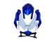 Kits Carenado Moto Suzuki GSXR 600 / GSXR 750 2008-2010 - Azul Blanco Rojo Baratos
