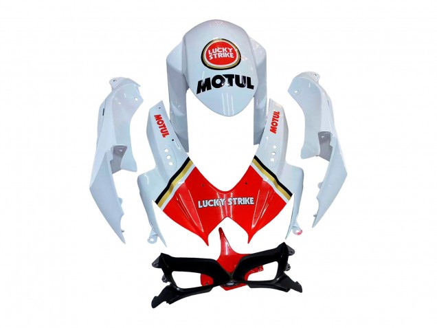 Carenados Moto Suzuki GSXR 600 / GSXR 750 2008-2010 - Blanco Rojo Motul Lucky Strike Baratos