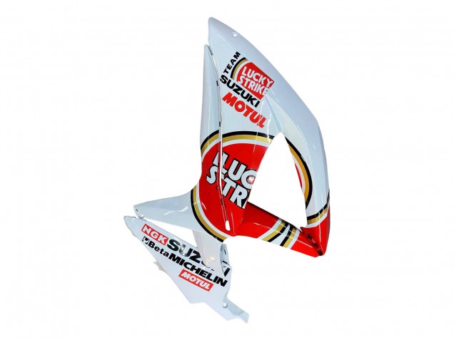 Carenados Moto Suzuki GSXR 600 / GSXR 750 2008-2010 - Blanco Rojo Motul Lucky Strike Baratos