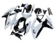 Carenado Moto Suzuki GSXR 600 / GSXR 750 2008-2010 - Blanco Negro Baratos