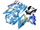 Carenados Moto Suzuki GSXR 600 / GSXR 750 2008-2010 - Azul Amarillo Rizla Baratos
