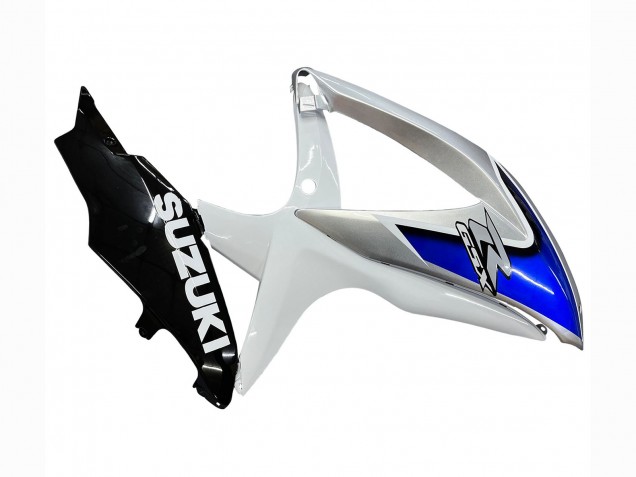 Carenados Moto Suzuki GSXR 600 / GSXR 750 2008-2010 - Blanco Plata Azul Negro Baratos