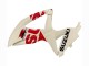 Carenados Moto Suzuki GSXR 600 / GSXR 750 2008-2010 - Crema Blanco Rojo Negro Baratos