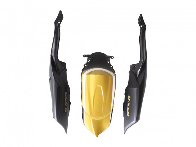 Carenados Moto Suzuki GSXR 600 / GSXR 750 2008-2010 - Negro Mate Blanco Oro Baratos