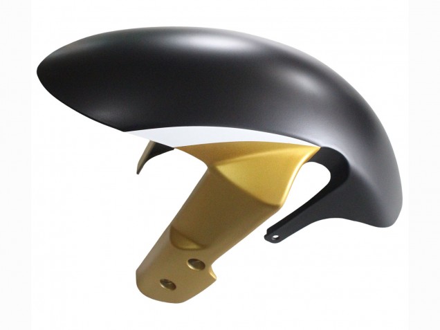 Carenados Moto Suzuki GSXR 600 / GSXR 750 2008-2010 - Negro Mate Blanco Oro Baratos