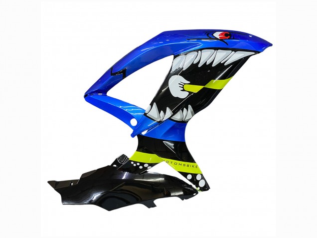 Carenados Moto Suzuki GSXR 600 / GSXR 750 2008-2010 - Azul Fluorescent Verde Tiburón Baratos