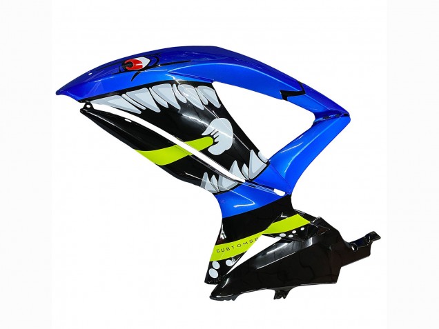 Carenados Moto Suzuki GSXR 600 / GSXR 750 2008-2010 - Azul Fluorescent Verde Tiburón Baratos