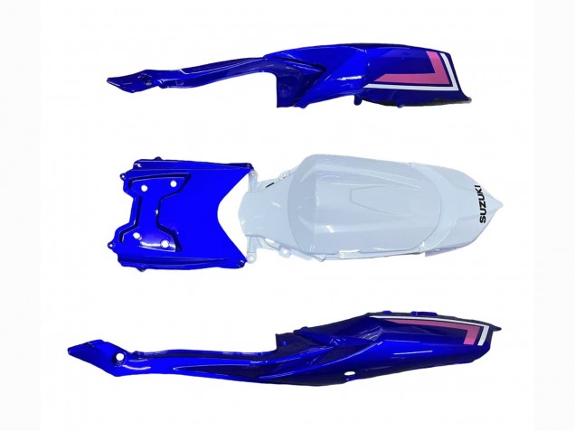 Carenados Moto Suzuki GSXR 600 / GSXR 750 2008-2010 - Blanco Azul Rosa Ecstar Motul Baratos