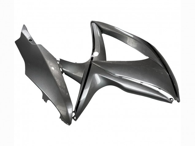 Carenados Moto Suzuki GSXR 600 / GSXR 750 2008-2010 - Gris Mate Negro Baratos
