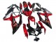 Carenados Moto Suzuki GSXR 600 / GSXR 750 2008-2010 - Rojo Negro Brillante Baratos