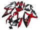Carenados Moto Suzuki GSXR 600 / GSXR 750 2008-2010 - Rojo Negro Brillante Baratos