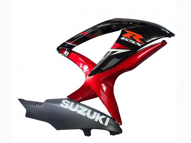Carenados Moto Suzuki GSXR 600 / GSXR 750 2008-2010 - Rojo Negro Brillante Baratos