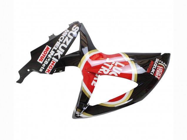 Carenados Moto Suzuki GSXR 600 / GSXR 750 2008-2010 - Negro Brillante Rojo Blanco Motul Lucky Strike Baratos