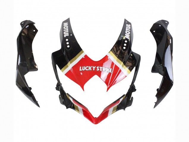 Carenados Moto Suzuki GSXR 600 / GSXR 750 2008-2010 - Negro Brillante Rojo Blanco Motul Lucky Strike Baratos