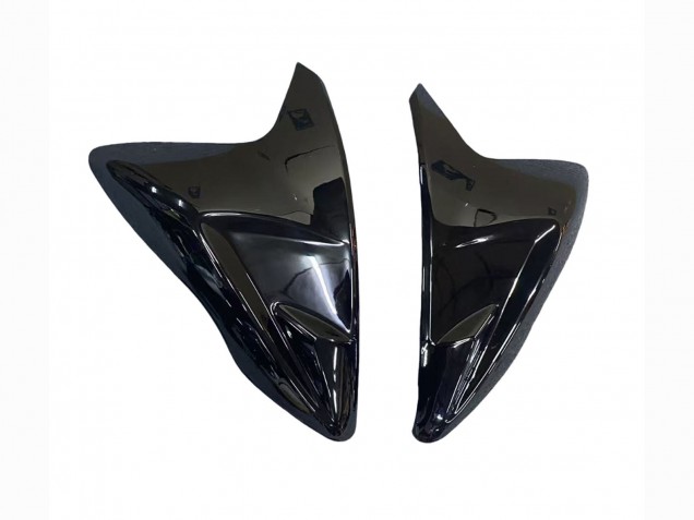 Carenados Moto Suzuki GSXR 600 / GSXR 750 2011-2024 - Negro Brillante Falsificado FibraCarbono Plata Rojo Baratos