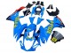 Carenados Moto Suzuki GSXR 600 / GSXR 750 2011-2024 - Azul Oro Rojo Negro Rizla Baratos
