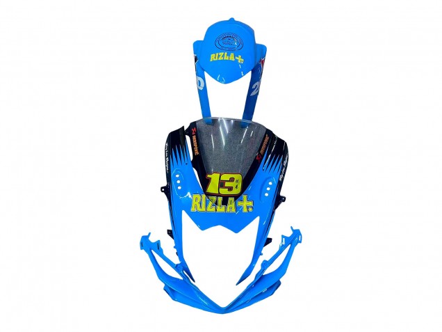 Carenados Moto Suzuki GSXR 600 / GSXR 750 2011-2024 - Azul Oro Rojo Negro Rizla Baratos