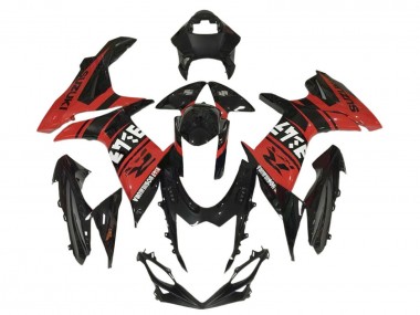 Carenado Moto Suzuki GSXR 600 / GSXR 750 2011-2024 - Azul Blanco Negro Baratos