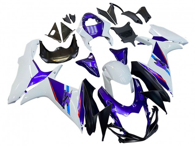 Carenados Moto Suzuki GSXR 600 / GSXR 750 2011-2024 - Azul Púrpura Blanco Baratos