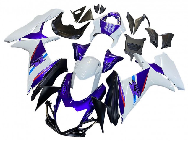 Carenados Moto Suzuki GSXR 600 / GSXR 750 2011-2024 - Azul Púrpura Blanco Baratos