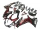 Carenados Moto Suzuki GSXR 600 / GSXR 750 2011-2024 - Negro Brillante Rojo Llama Baratos