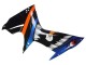 Carenados Moto Suzuki GSXR 600 / GSXR 750 2011-2024 - Azul Claro Naranja Negro Blanco Tiburón 46 Baratos