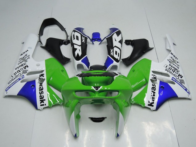 Carenados Moto Kawasaki ZX9R 1994-1997 - Verde Blanco Azul Baratos